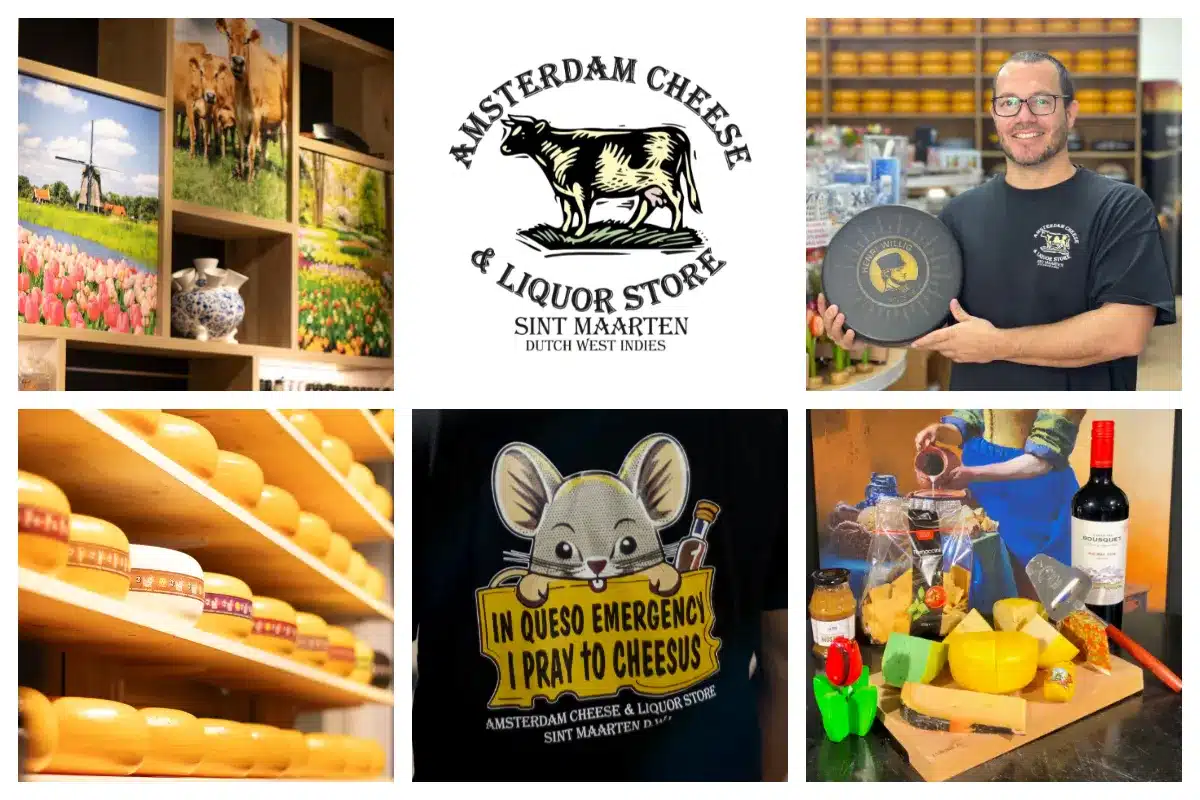 Amsterdam Cheese & Liquor Store Intro: Products - Cheese, Liquor, Island Souvenirs, TAX FREE! - Next to Cruise Port in Philipsburg