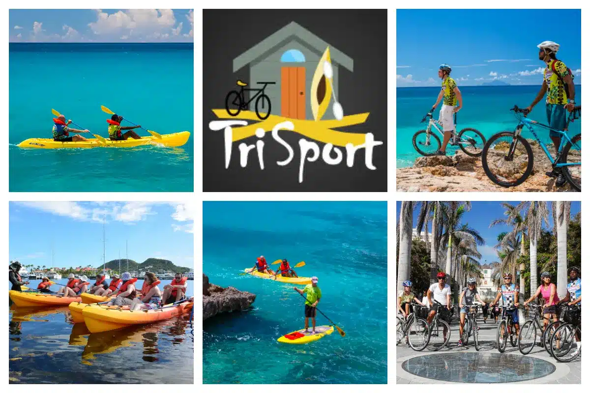 Sport and Exercise on St Martin, Maarten, SXM - Kayak, Mountainbike, Cycling, Paddle Board Tours & Rentals - Active lifestyle