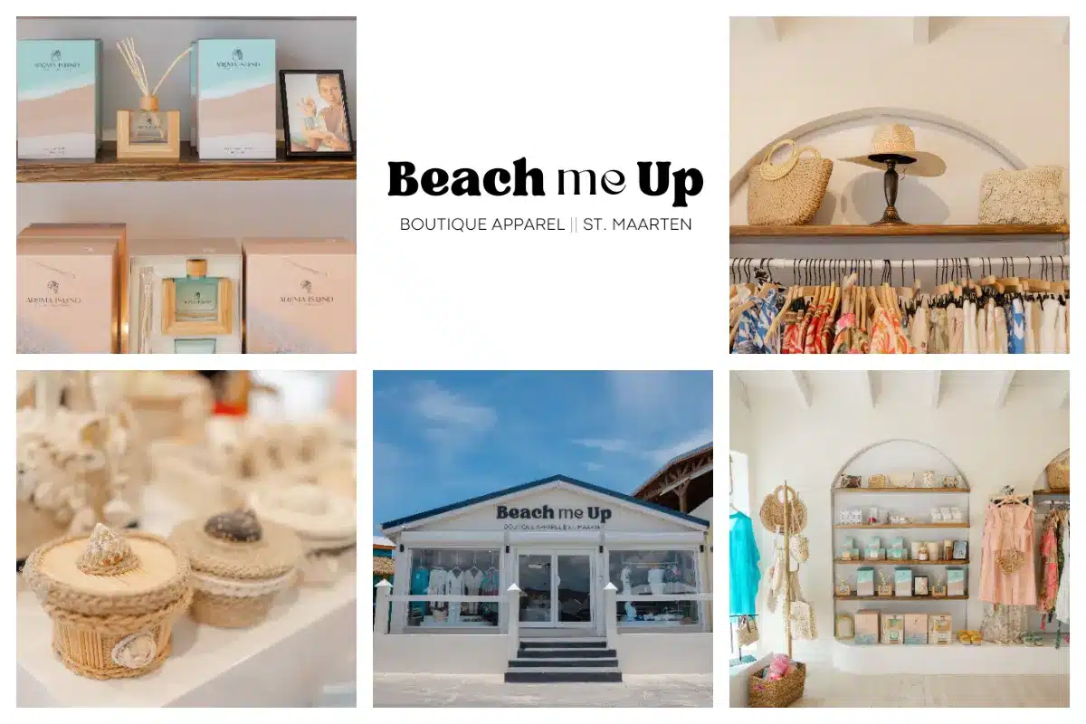 Beach Me Up – Boutique Apperel, gift shop in maho La Folie in Maho - Café Concerto SXM's Best Dinner Show, Circus Act, Dancers, Singers
