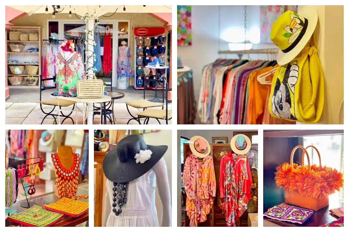 Soleil Boutique in Porto Cupecoy - By Lisa & Michele, Beach Wear, Cover ups, Saint Tropez Elegant Wear, Hats, Valies, Custom Made Baskets Intro