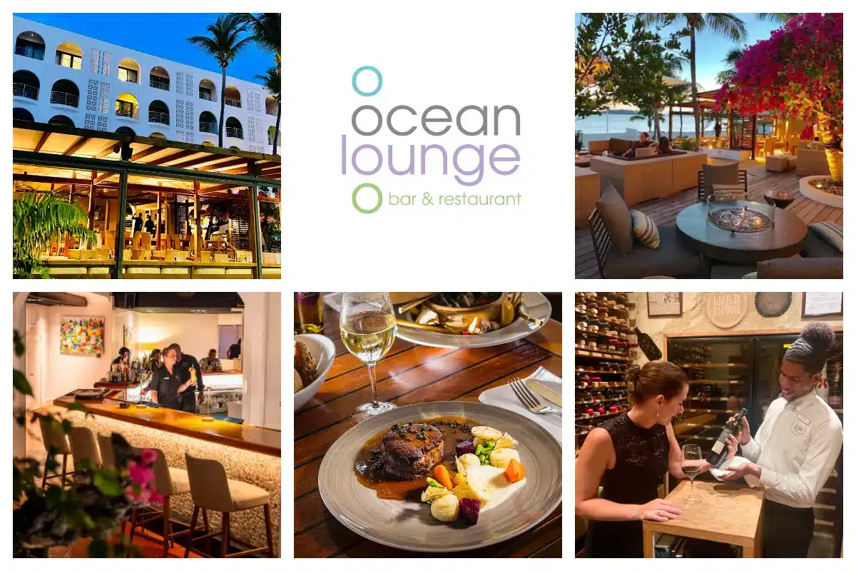 Ocean Lounge Restaurant in Philipsburg right on the Boardwalk