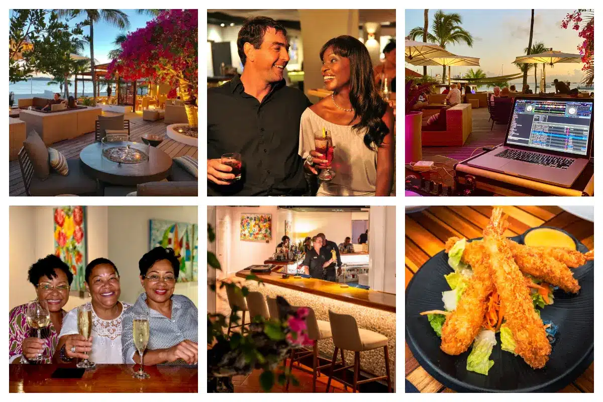 Ocean Lounge at the Holland House Beach Hotel - #1 Lounge in St Maarten