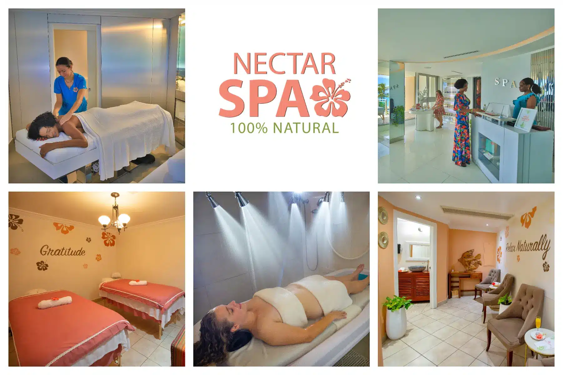 Sint Maarten Nectar - BRAND NEW Spa at the Cliff in Cupecoy, Massage, Vichy shower, Manicure, Pedicure, Sauna, Steambath, Pool