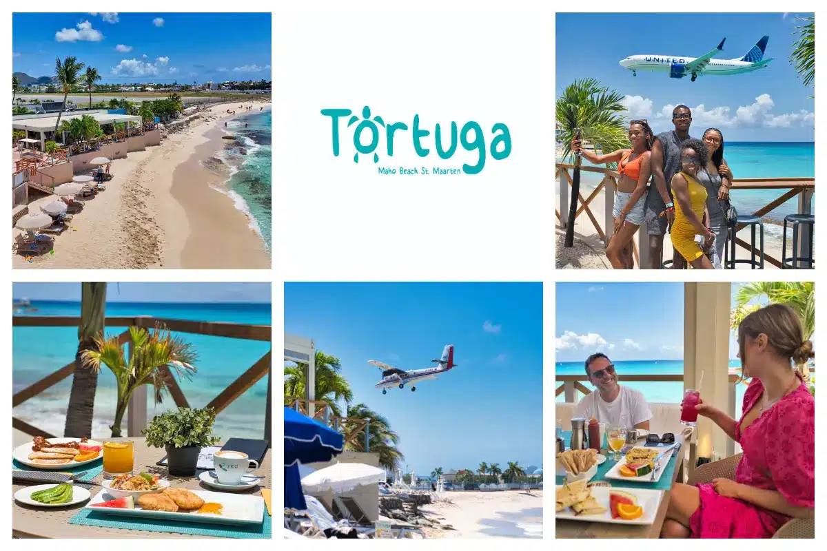 Tortuga Beach Bar & Restaurant - Maho Beach, Planespotting, Sunset View, Ocean view Dining I