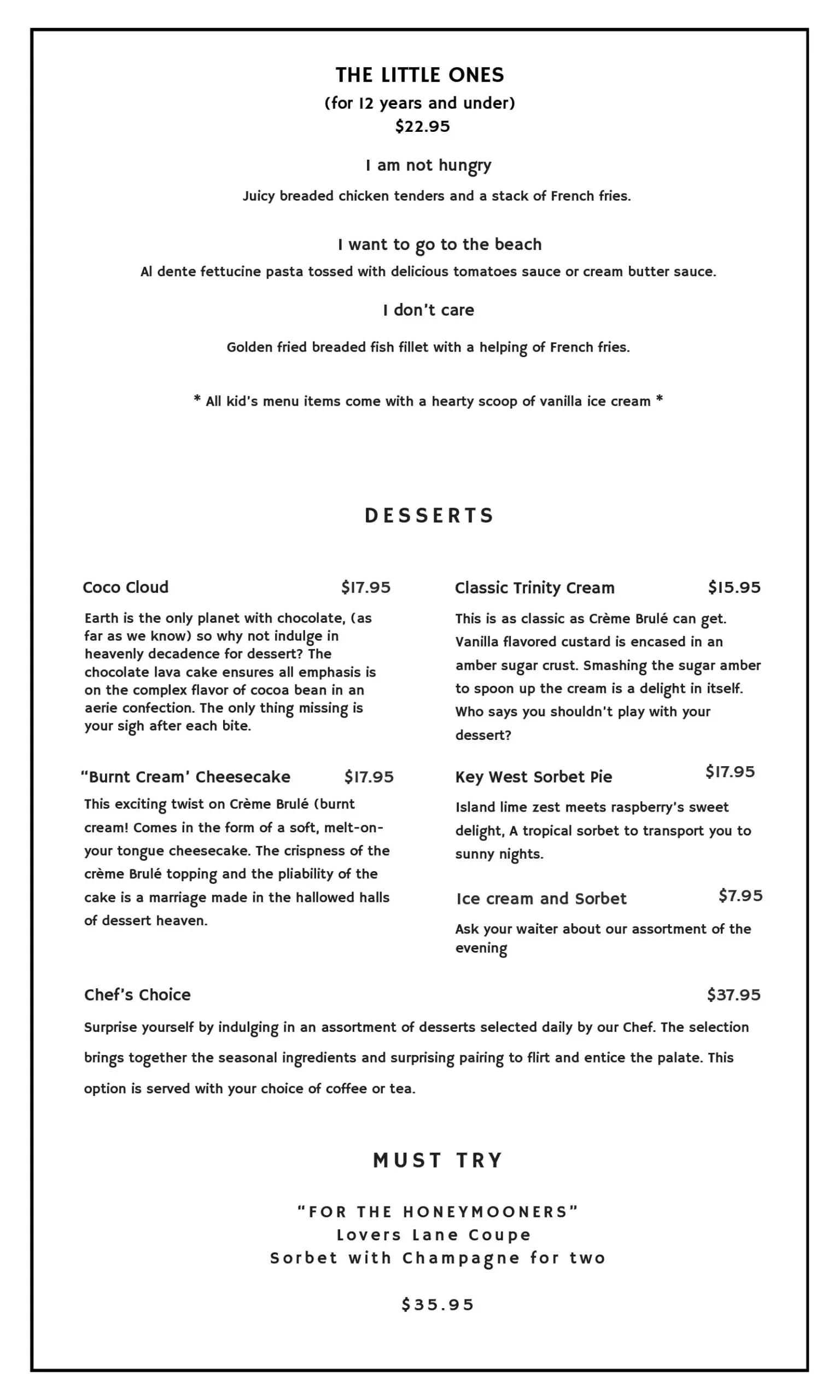 BIG FISH DINNER MENU 2025-5