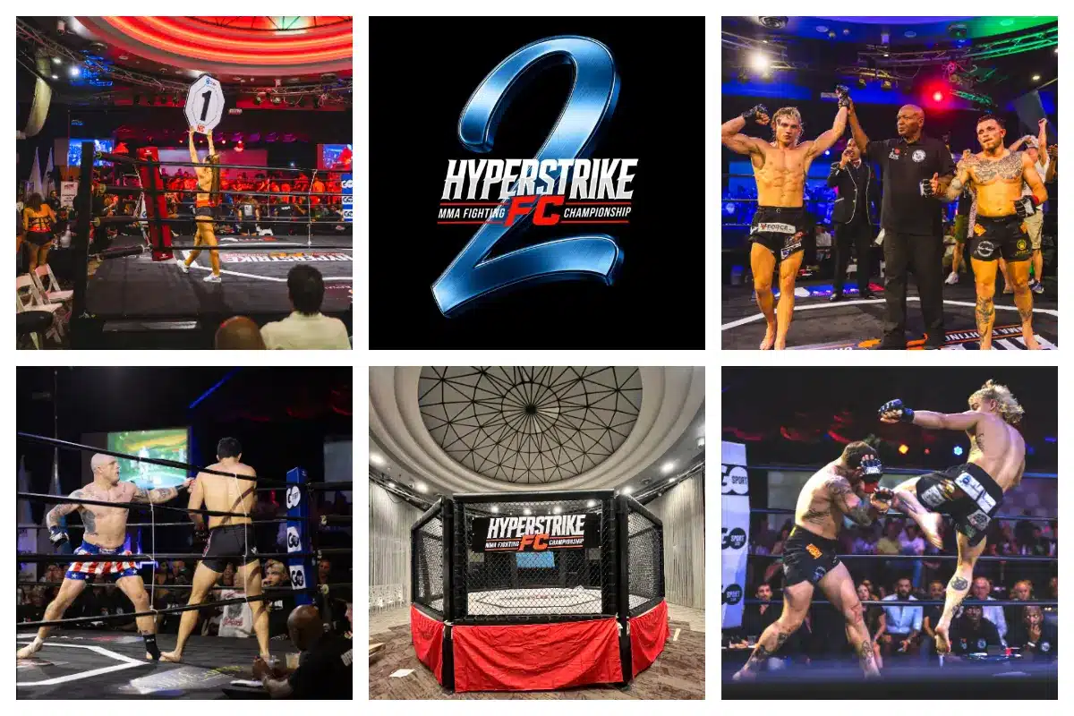 Witness the raw intensity of fighters in action at Hyperstrike FC SXM, showcasing the spirit of combat sports.