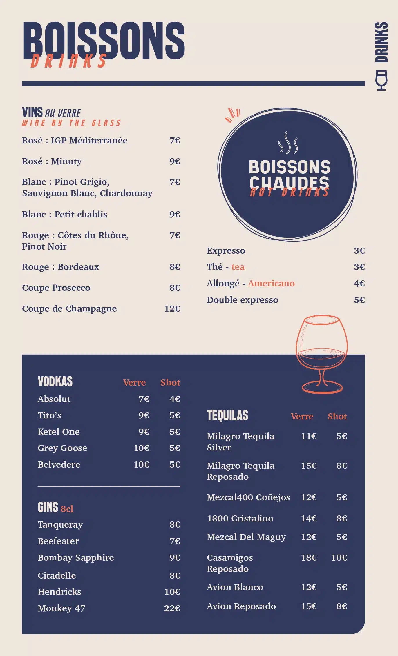 Blue Martini Menu-entier-Drinks
