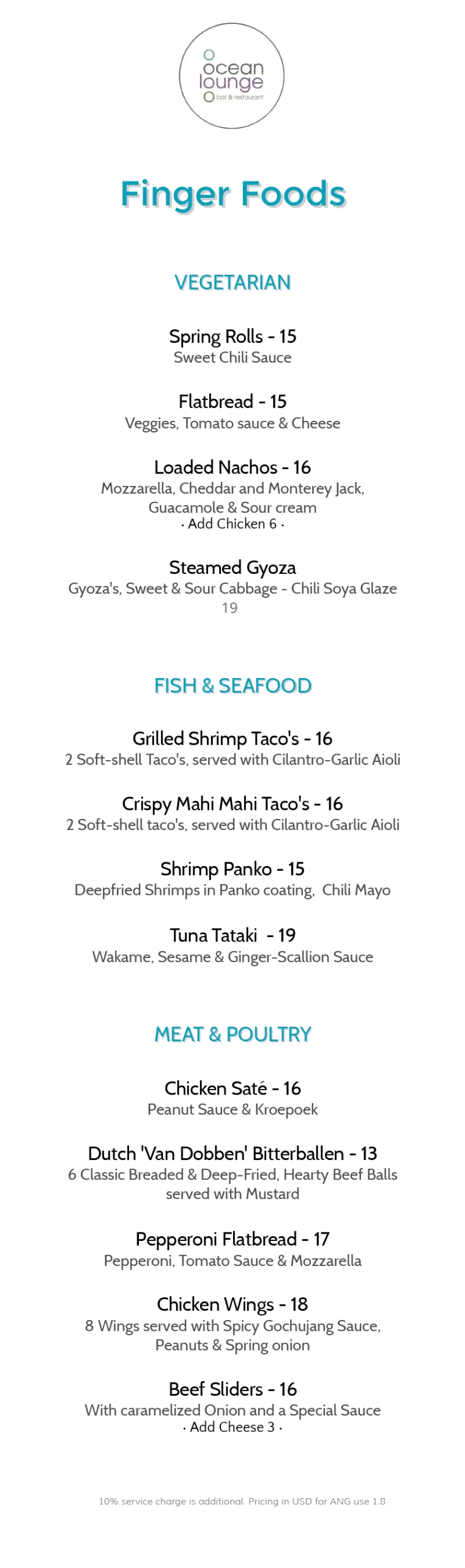 Finger Food Summer season 2025