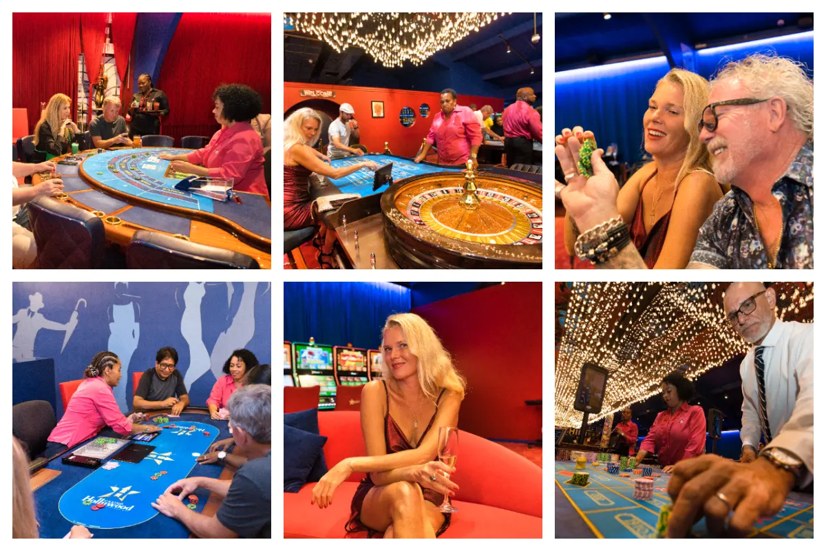 Hollywood Casino in Pelican - Best Casino in Sint Maarten, close to Simpson Bays Restaurant - Healthy Food, Vegan, Vegetarian, Fish, Meat, Poultry, Steak, Salad, Family Friendly Bistro