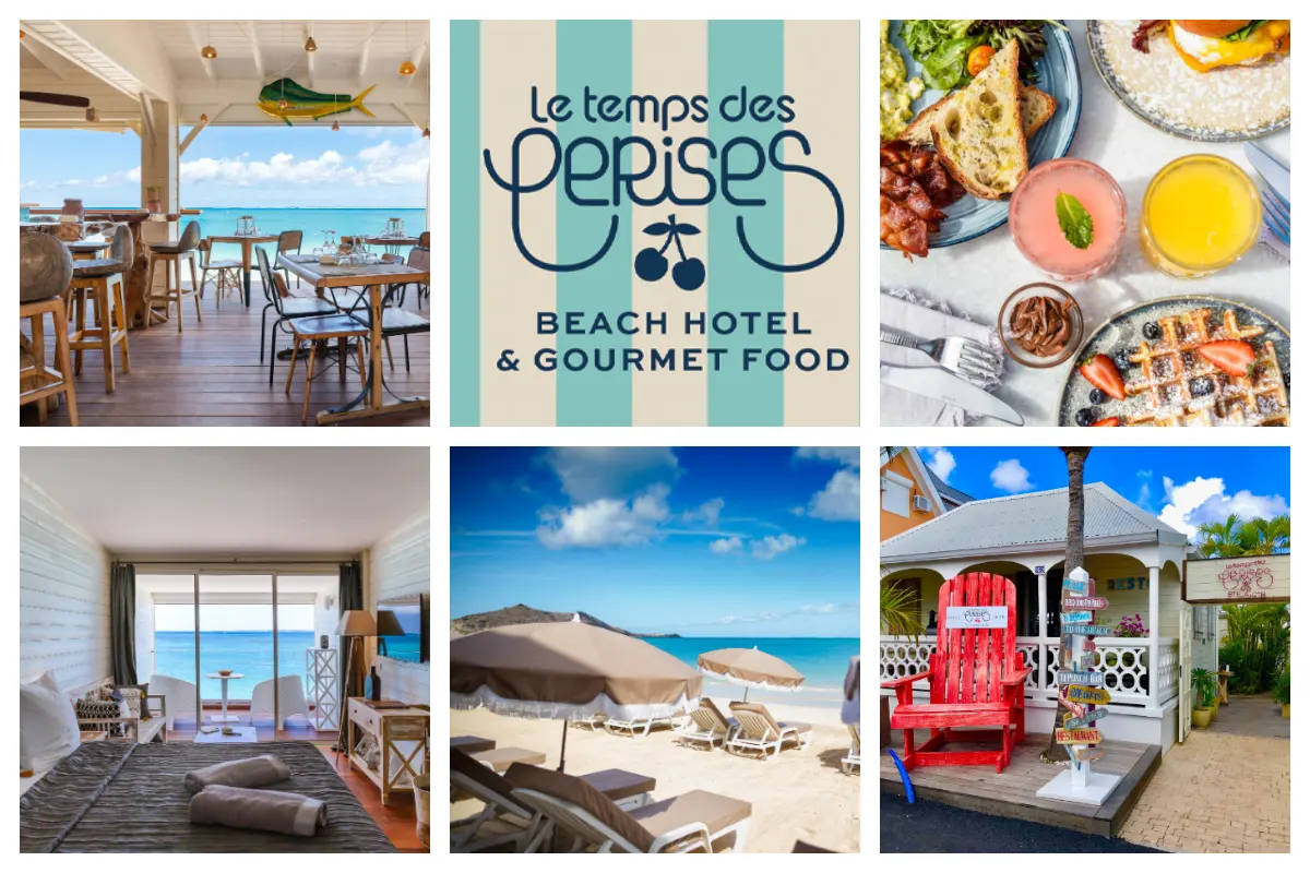 Le Temps des Cerises beachfront boutique hotel room with ocean view, Grand Case Temps des Cerises Boutique Hotel - Grand Case Beach - Gorgeous Ocean View - Luxury Stay - Top Service