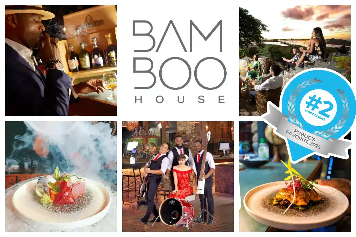Bamboo House in Cole Bay - Amazing views, Sunset Spot with contemporary Asian cuisine and Craft Cocktails I