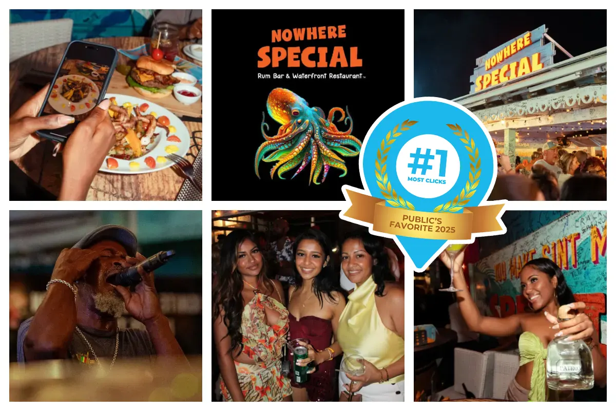 Nowhere Special - Simpson Bay Nowhere Special - Local Food & Snacks - Drinks, Cocktails, Caribbean Rum, Art, Local Music & Bands
