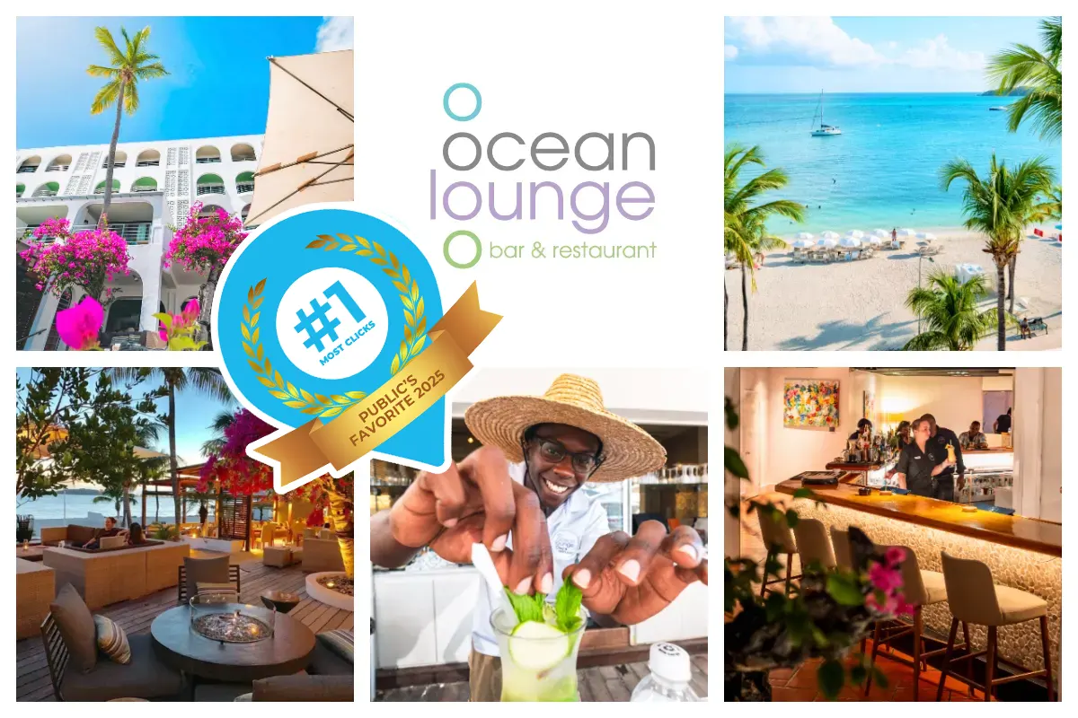 Ocean Lounge - Nightlife Philipsburg - - Bar - Cocktails, Wines, Service, Romantic evening at the Ocean Front. Boardwalk, Great Bay, Philipsburg