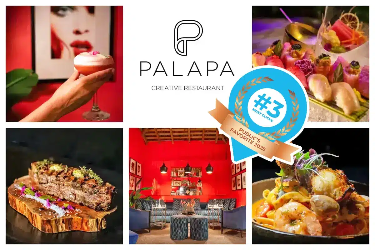 Palapa Creative Restaurant - Sexy tropical garden restaurant and World Class Bar - Grill Restaurant