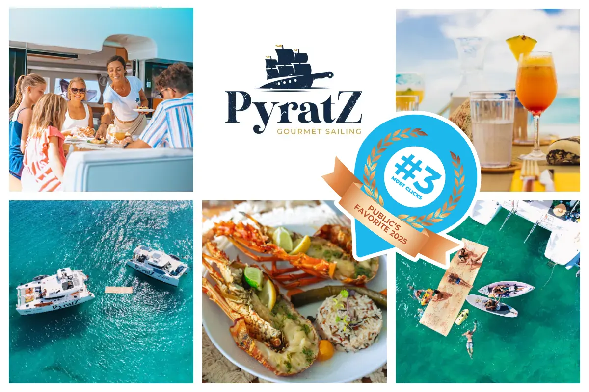 PyratZ Gourmet Sail - Private Charter, 4-Course Chef Lunch, Luxury, Hand Crafted Cocktails, Top-Class Service Google