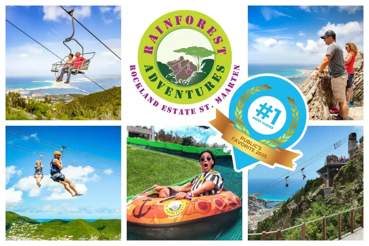 Rainforest Adventures - Chairlift, Location, Sky View St. Maarten - St. Martin Intro