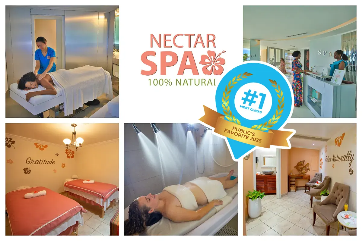 Spa & Wellness Center at the Cliff in Cupecoy - Spa treatments from plants