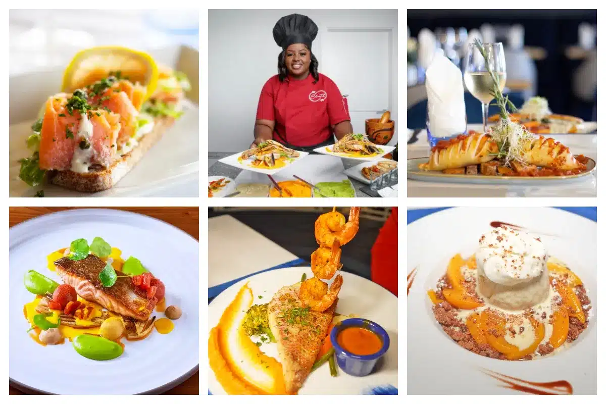 La Perle Bleu in Cole Bay - French Fine Dining with Caribbean influences by Local Chef Chantal