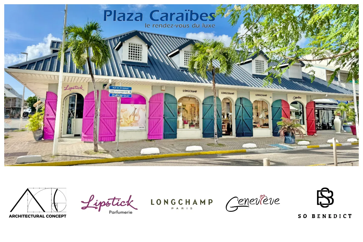 Plaza Caraibes in Marigot - Capital Luxury Shopping Mall Destination in the Capital