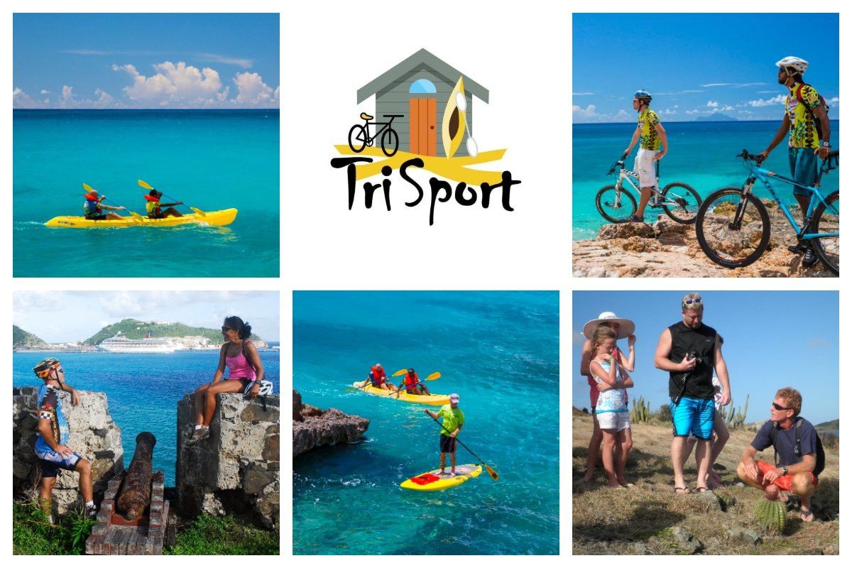 Sport and Exercise on St Martin, Maarten, SXM - Kayak, Mountainbike, Cycling, Paddle Board Tours & Rentals - Active lifestyle