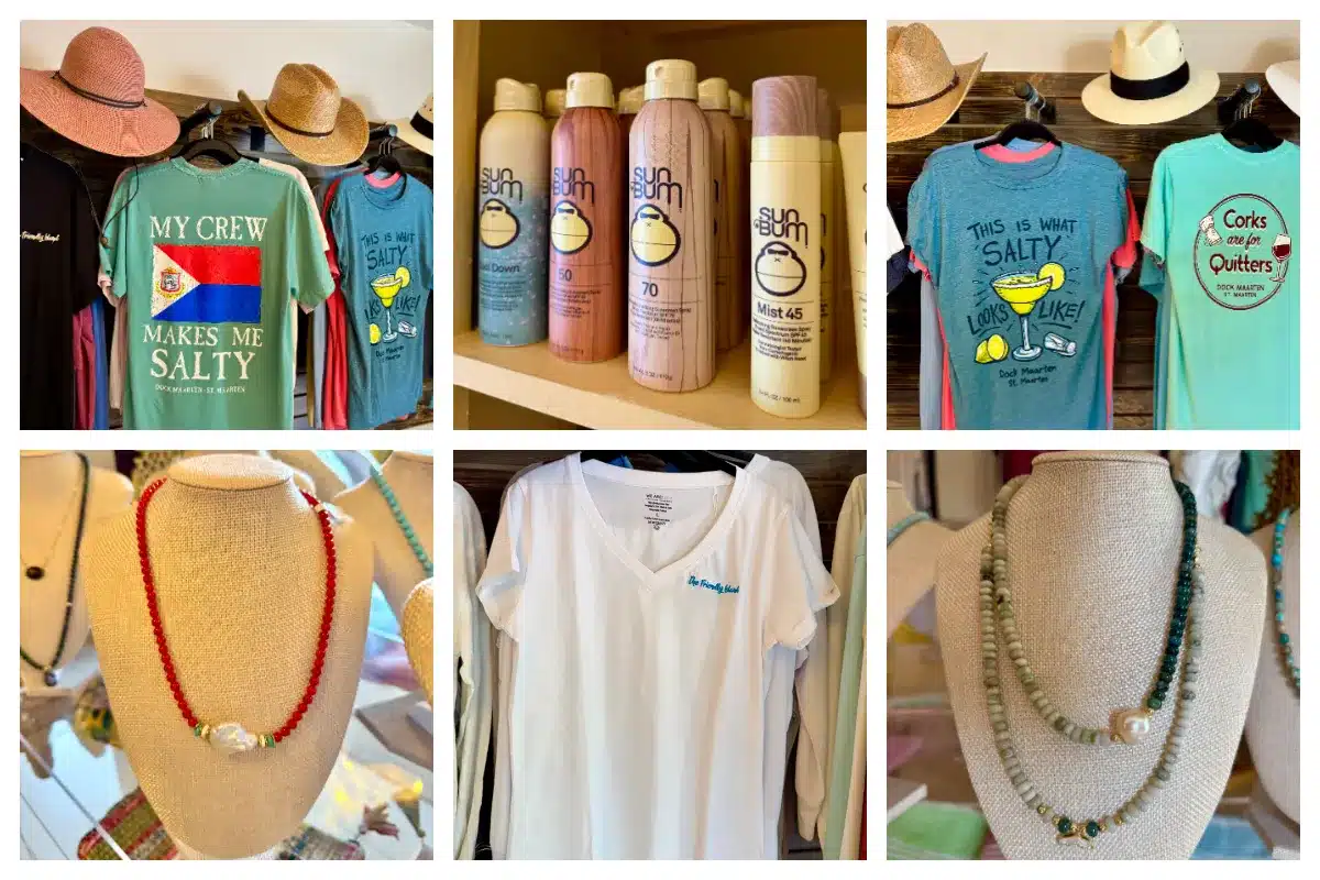 Dock Shop | Philipsburg – Island Gifts & Marina Boutique Relaxed marina boutique offering St. Maarten apparel, souvenirs, beach essentials, and refreshments for a casual island shopping experience.