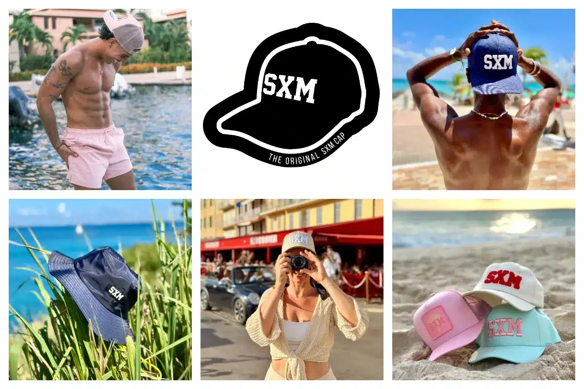 SXM Caps – The Local Cap from St. Maarten & St. Martin – Island Souvenir SXM Cap Project - Buy a St. Maarten - St. Martin Cap and plant a tree - Outkast, Surfer, Kids and Adults