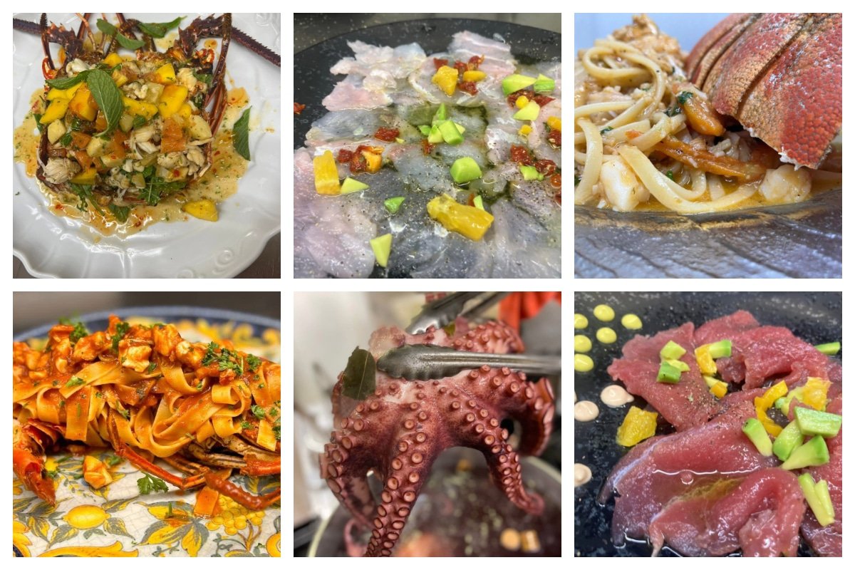 Sale & Pepe Italian Restaurante authentic Sicilian cuisine at Sale e Pepe in Simpson Bay, St. Maarten — fresh seafood, slow-cooked meats, Italian wines, and marina views.