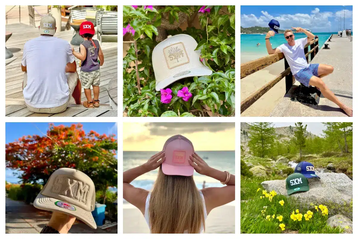 SXM Caps in St Maarten - The ORIGINAL Cap, Best Souvenir