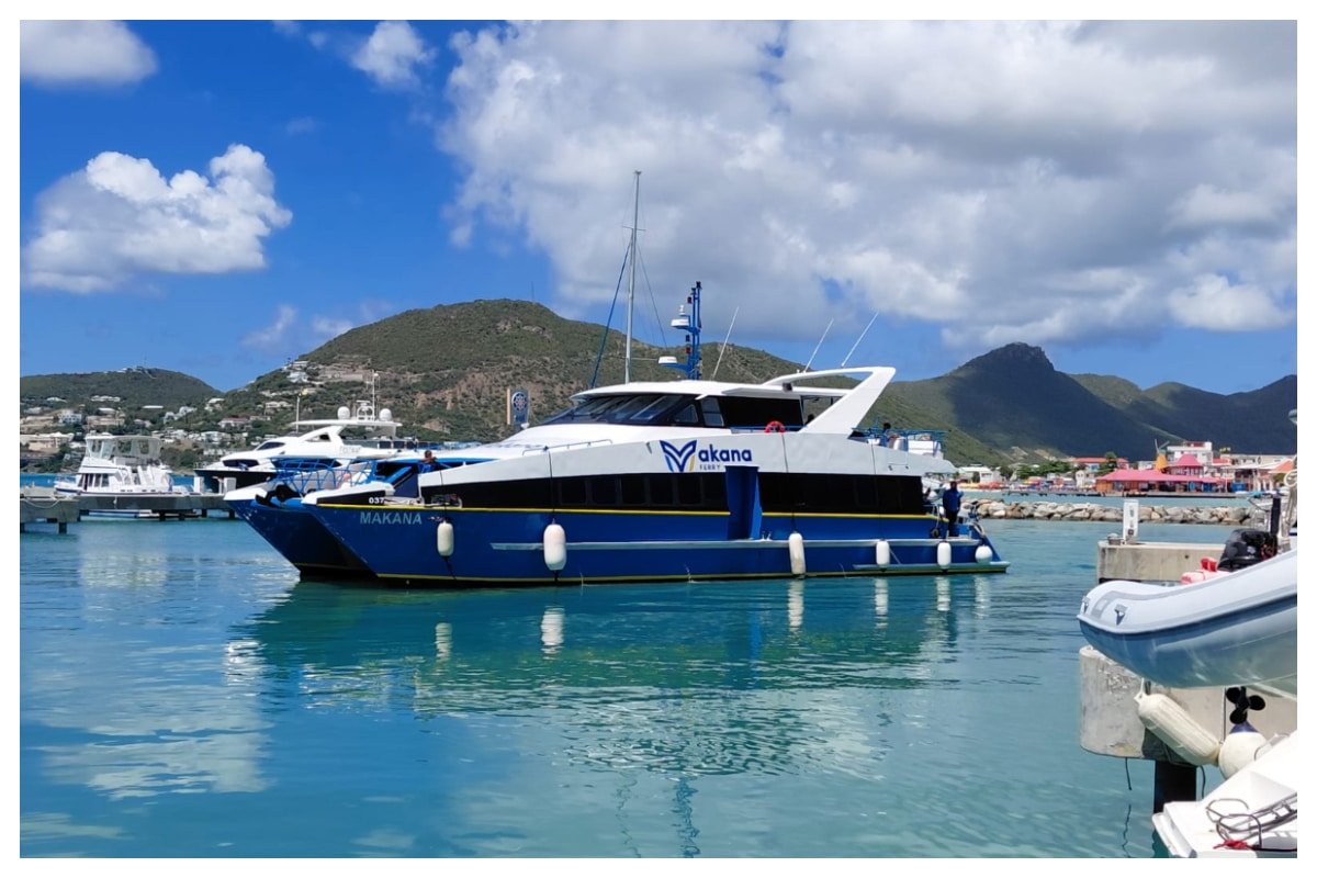 Makana Ferry from St Maarten to Statia, Saba, St. Kitts, Nevis and Anguilla